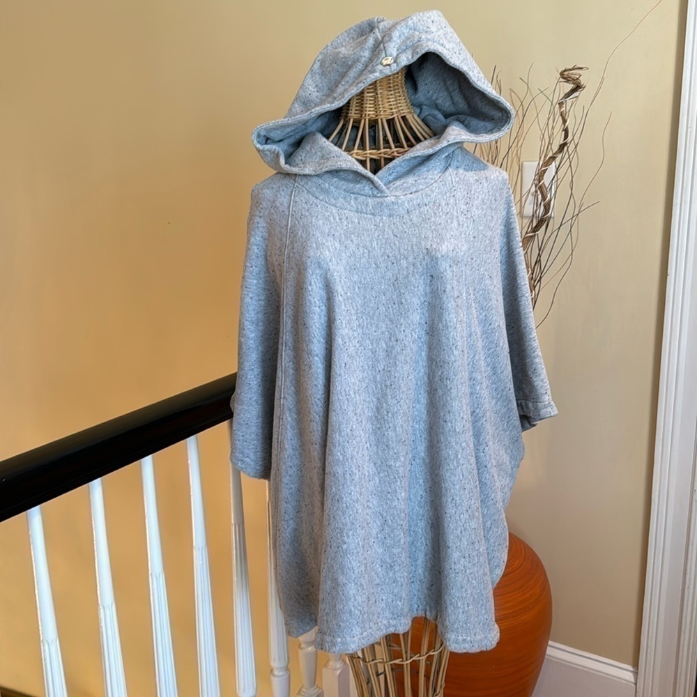Juicy Couture gray poncho